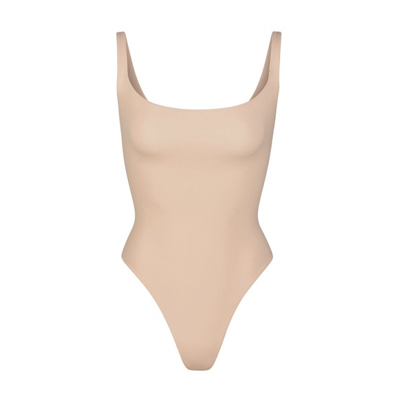 💖🆕SKIMS Fits Everybody Square Neck Bodysuit- MICA Sz XL✨NWT✨ - Picture 4 of 5